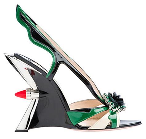 prada original car shoe|high heel shoe car.